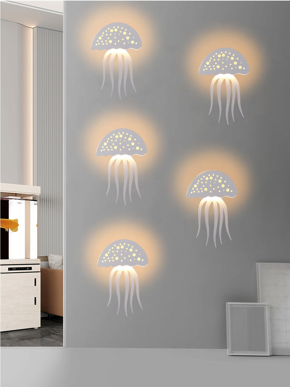 10W White Minimalist Wall Light