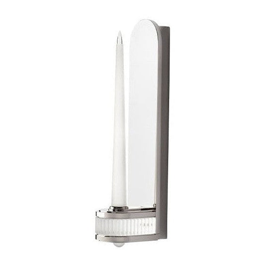 Clear Crystal 4-Light LED Wall Light / Nickel