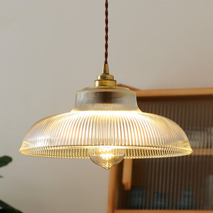 Copper Glass Japanese Chandelier 1–3 Light