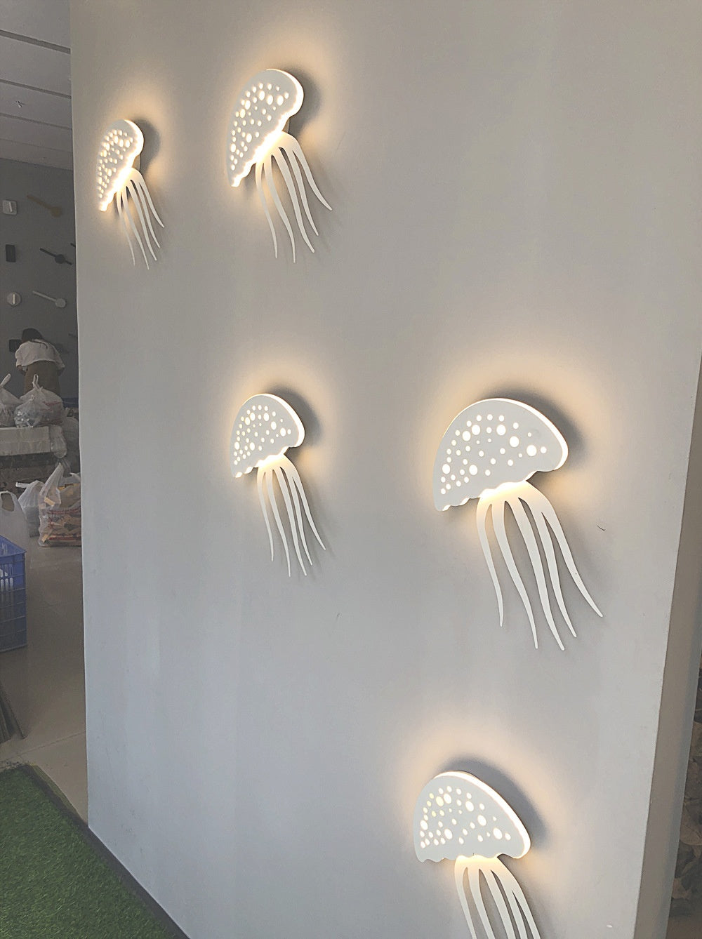 10W White Minimalist Wall Light