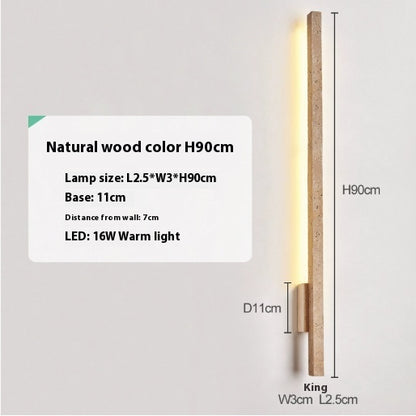 Warm White Strip Wall Light 55/90cm