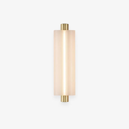 Trifoliate Integrated LED Wall Light / ∅ 4.8″ x H 15″ / Dia 11cm x H 38cm / Black & Frosted White / Warm Light